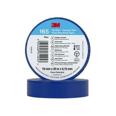 Nastro izolant Temflex165 19x20x0.15 blu