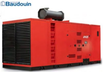 Gjenerator Diesel 1110 kVA (Baudouin/Nekra)