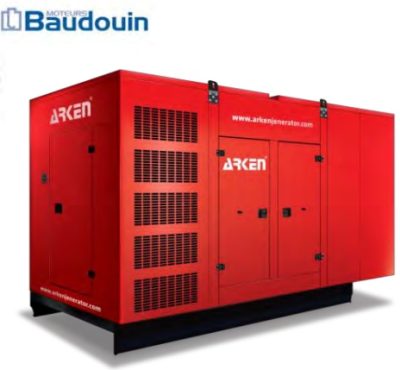 Gjenerator Diesel 275 kVA (Baudouin/Linz).