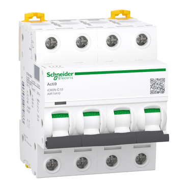 Automat 4P 10A D 6KA iC60N
